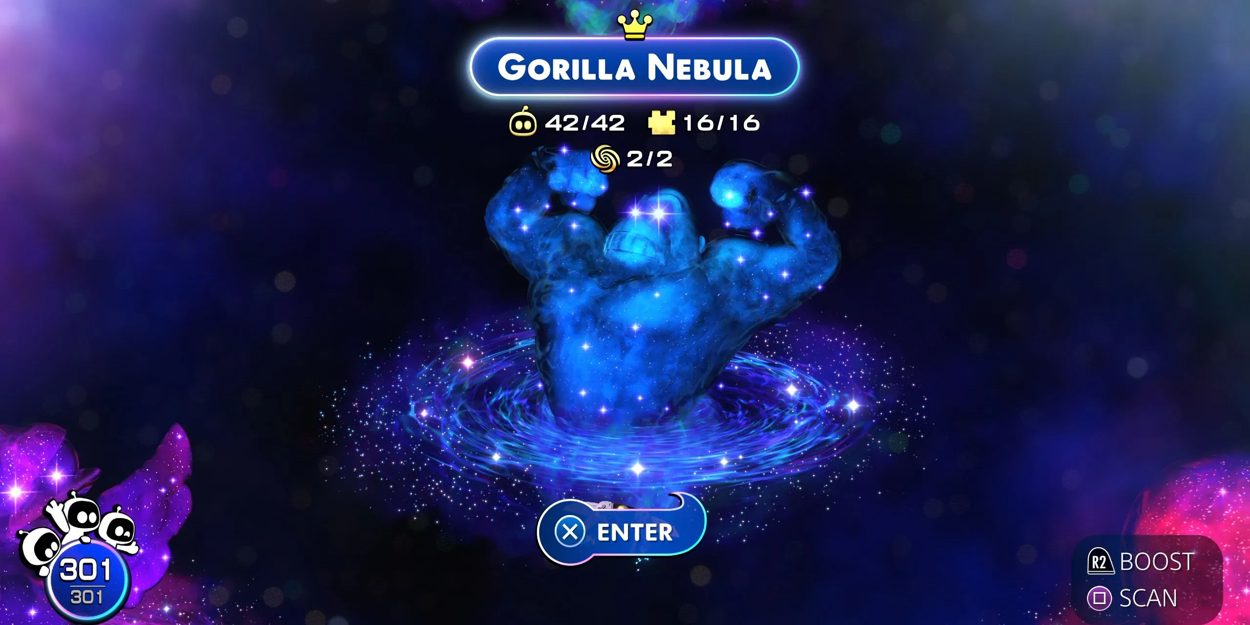 Nébuleuse du Gorille Astro Bot