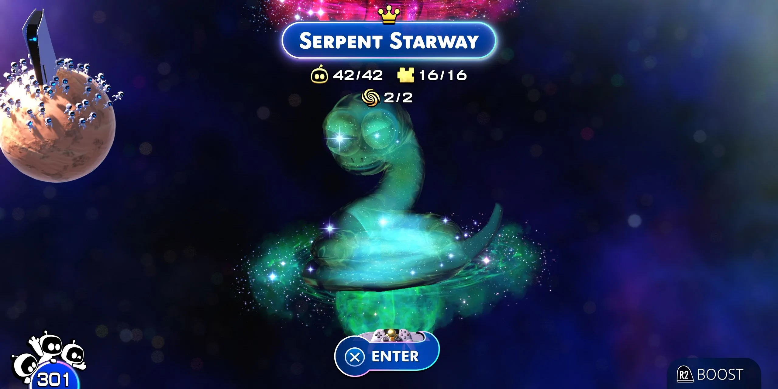 Le robot astronomique Serpent Starway