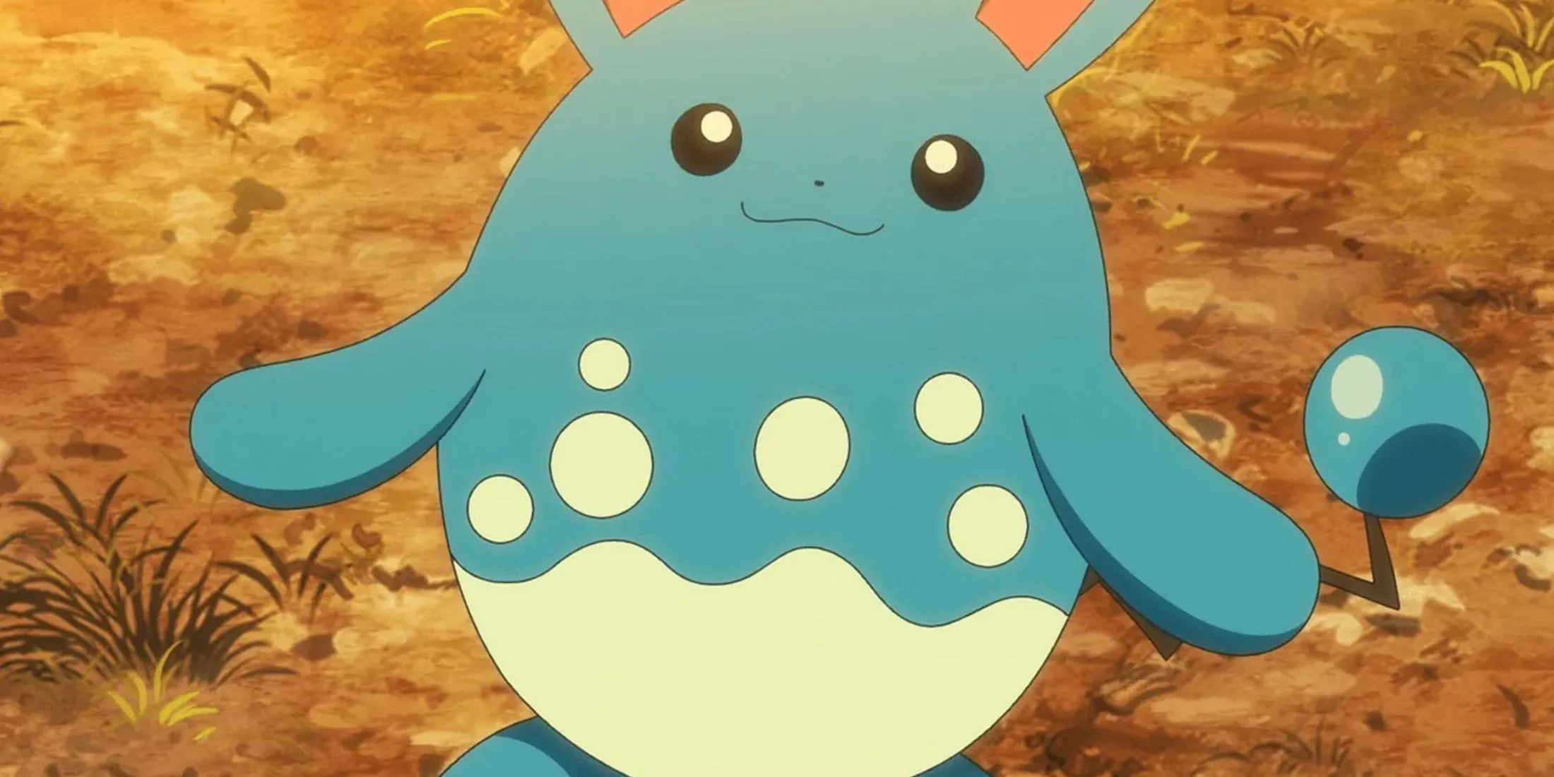 Azumarill no anime Pokémon