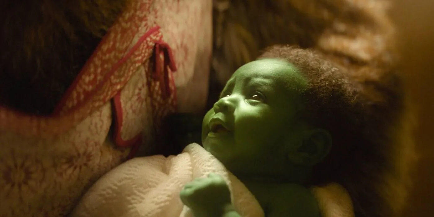 Bébé Elphaba dans Wicked