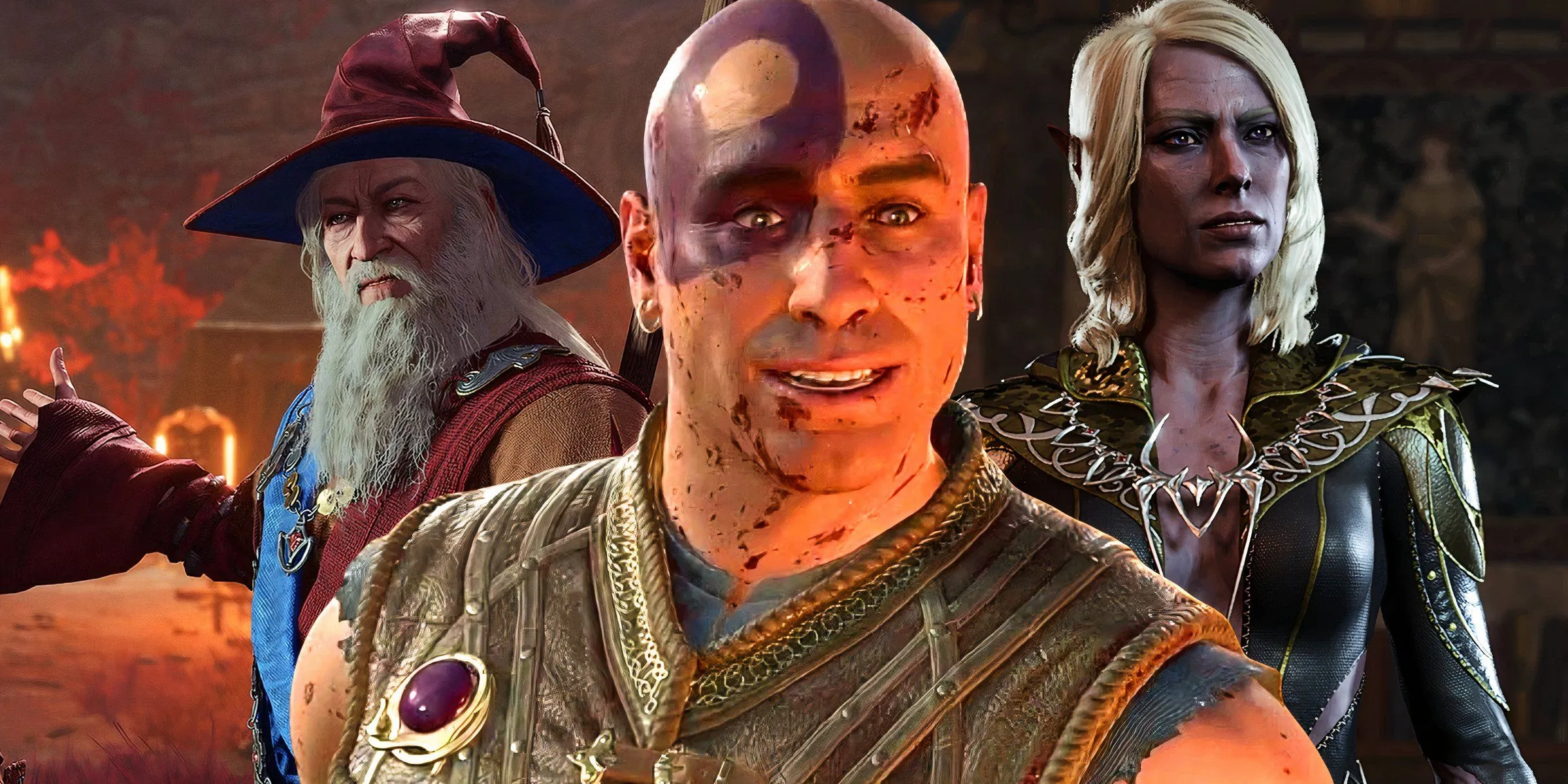 Varios personajes de Baldur's Gate 3