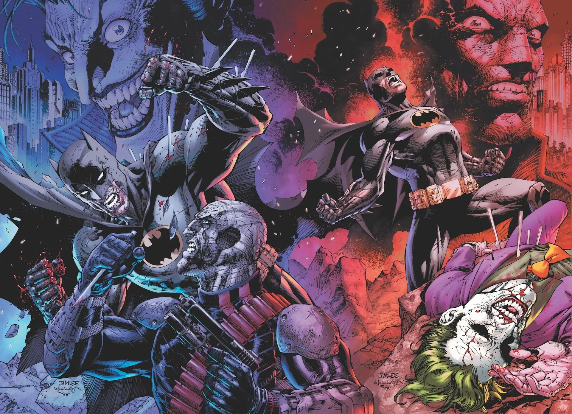 Batman combat Hush et le Joker