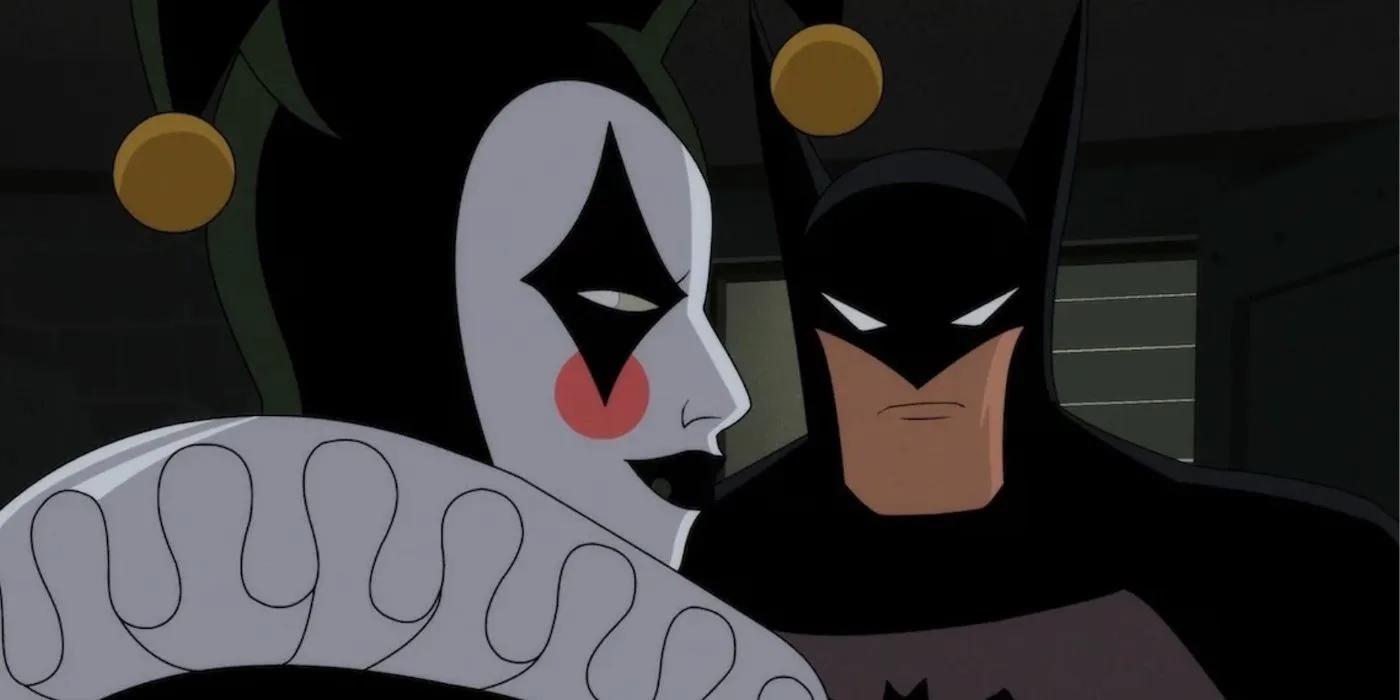 Batman y Harley Quinn en Caped Crusader