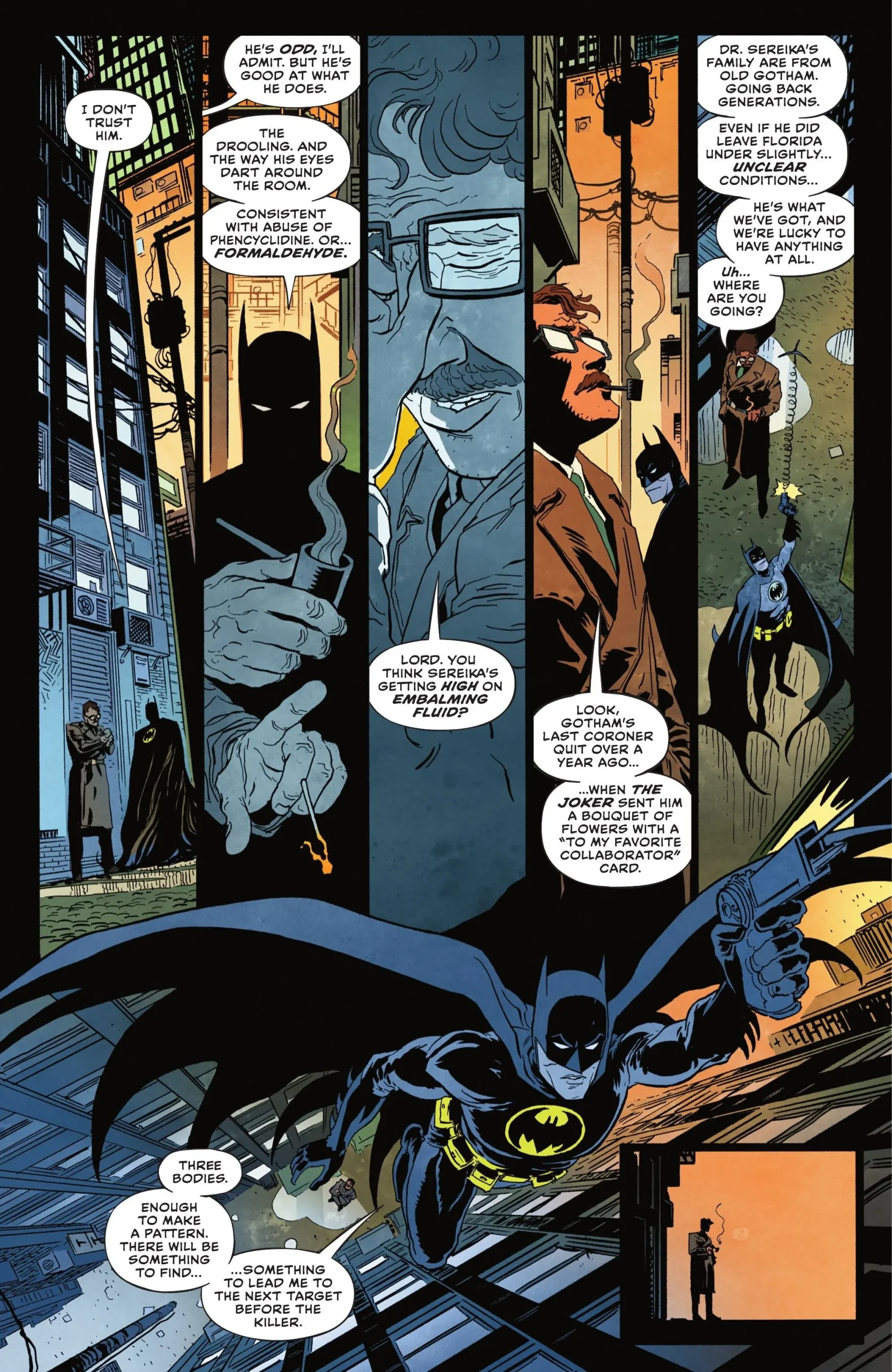 Batman Dark Patterns #1 costume da pipistrello 2