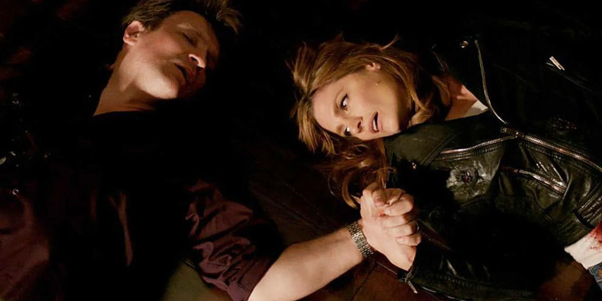 Beckett and Castle in Castle