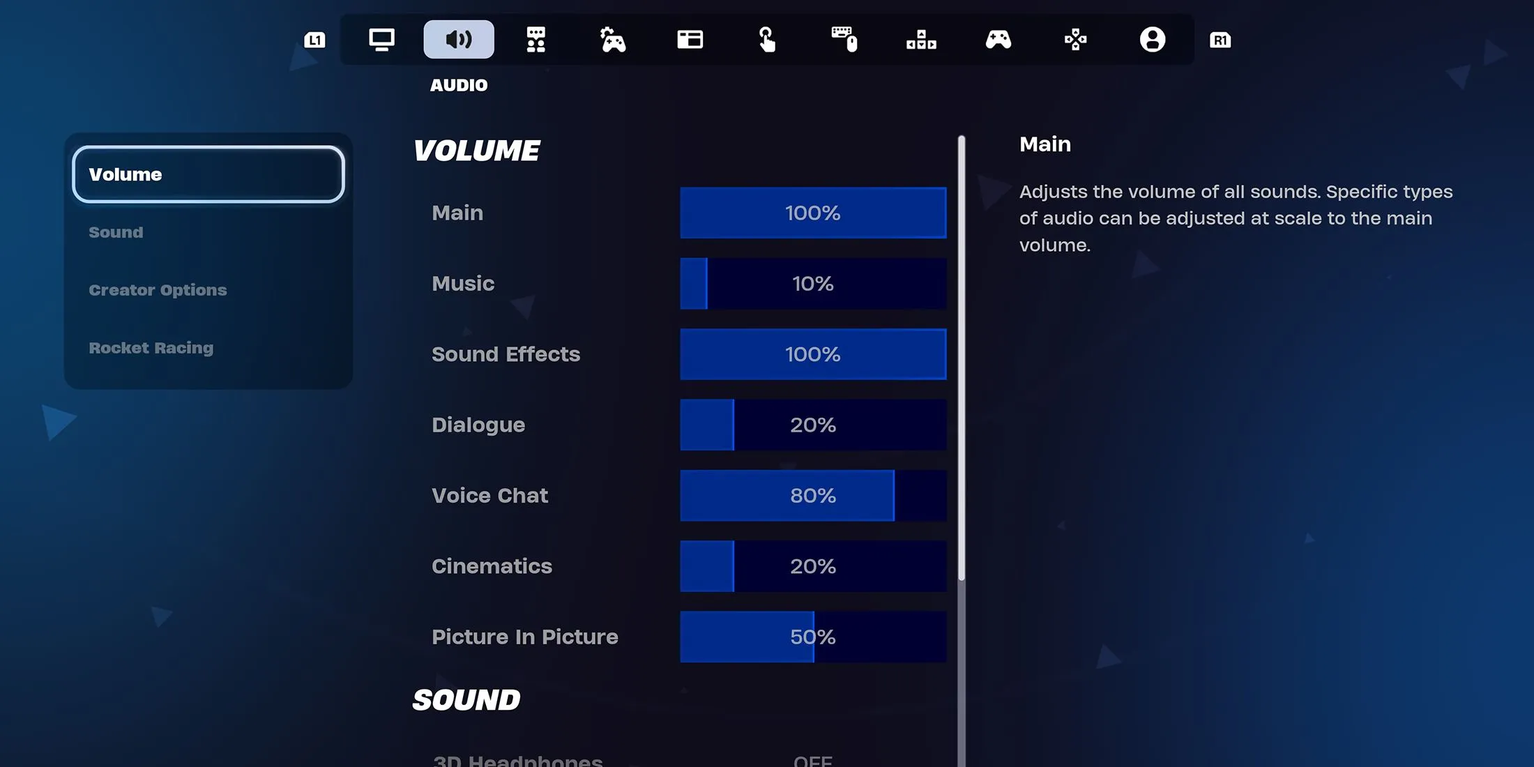 La mejor configuración de audio para Fortnite Ballistic