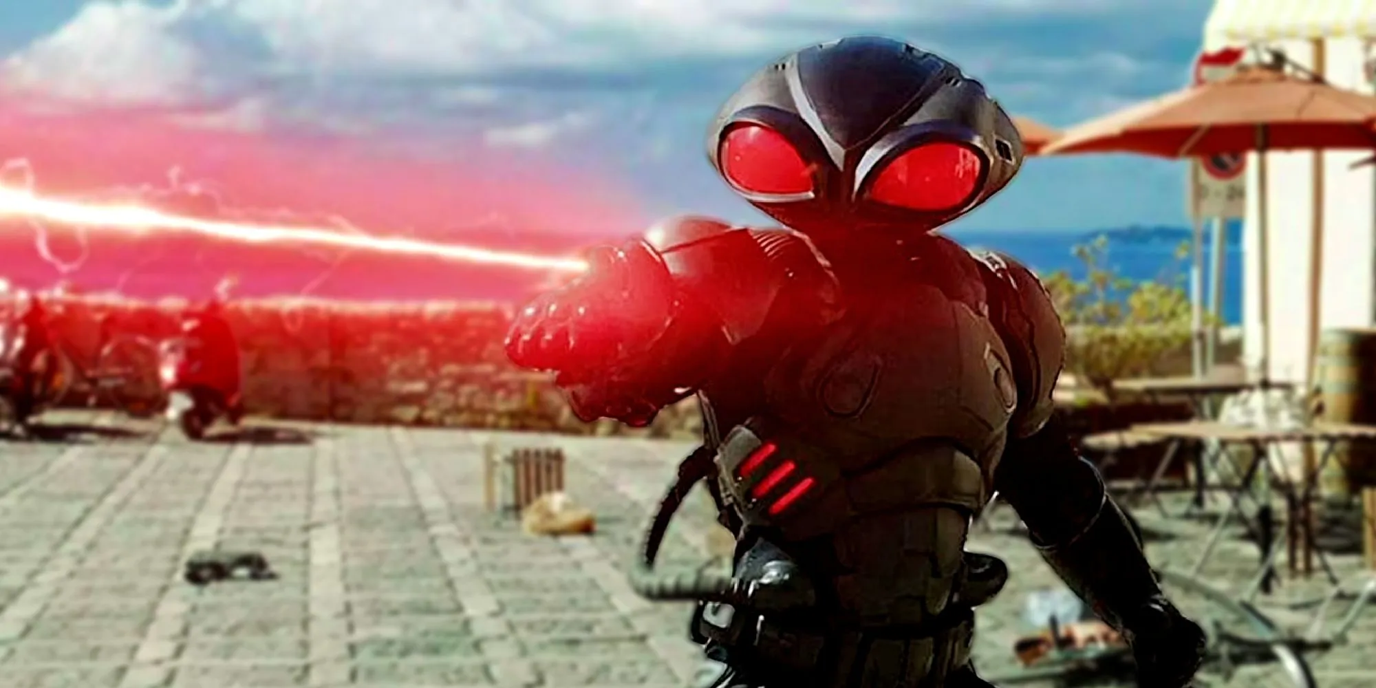 La prima apparizione di Black Manta in Aquaman