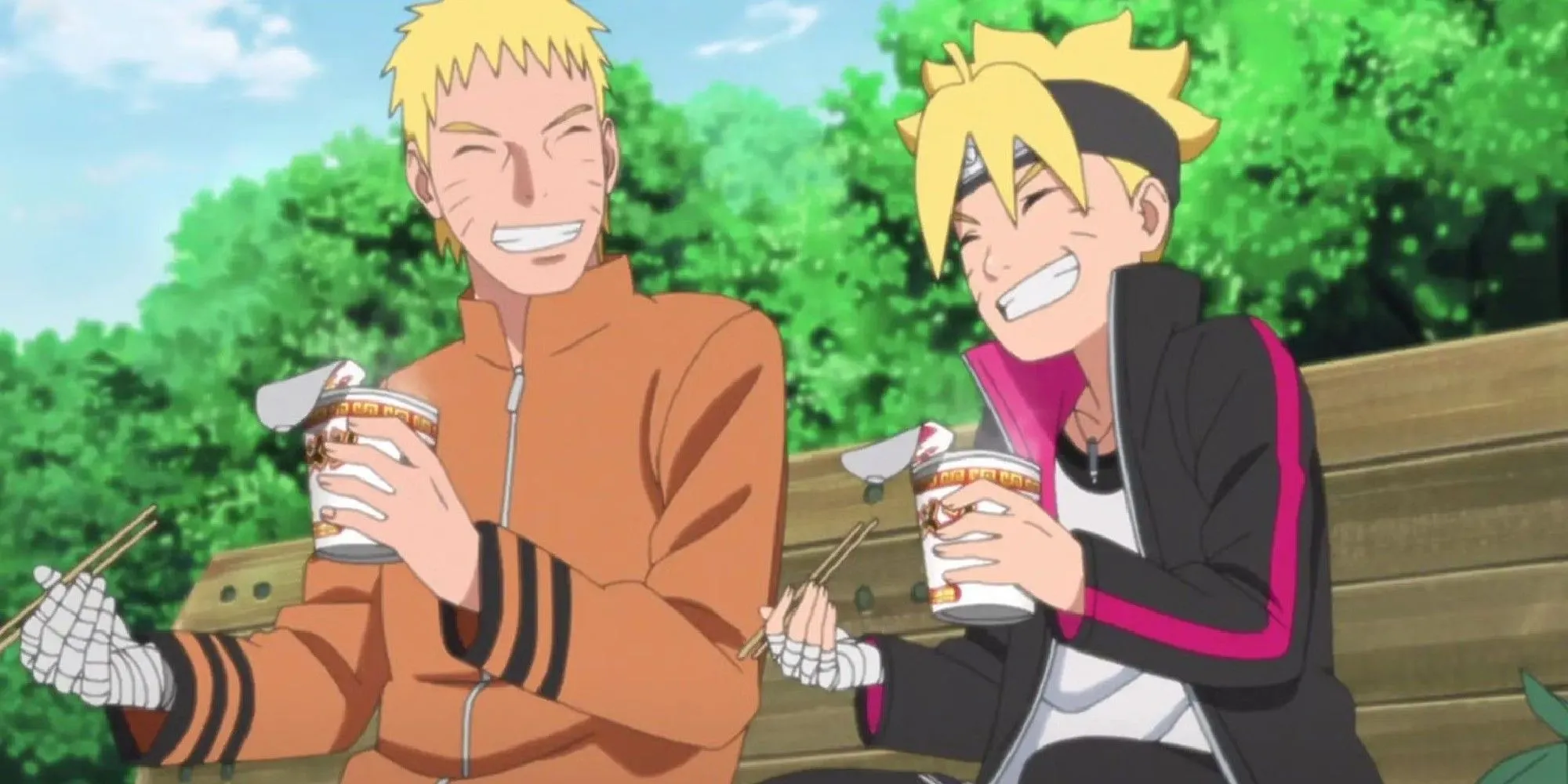 Boruto and Naruto