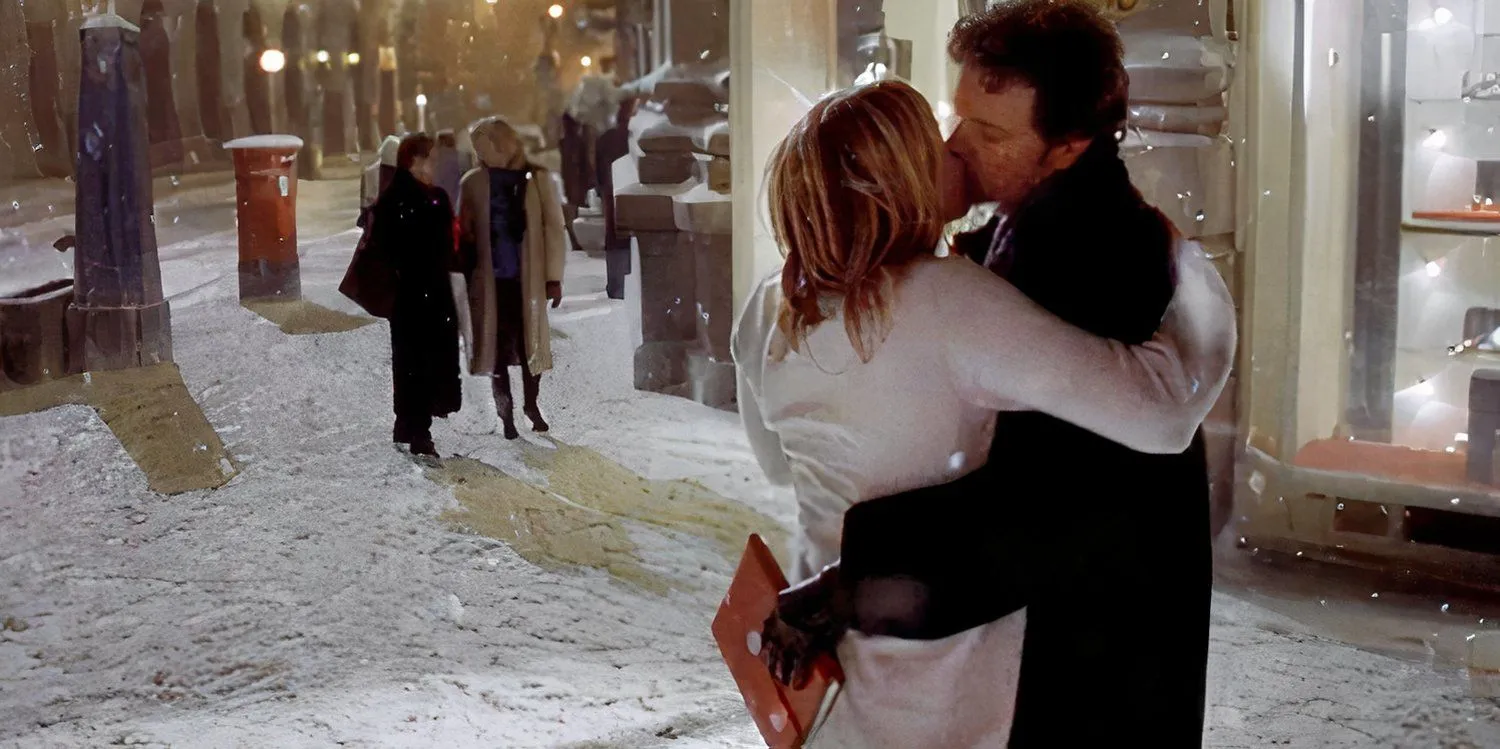 Bridget Jones's Diary kiss