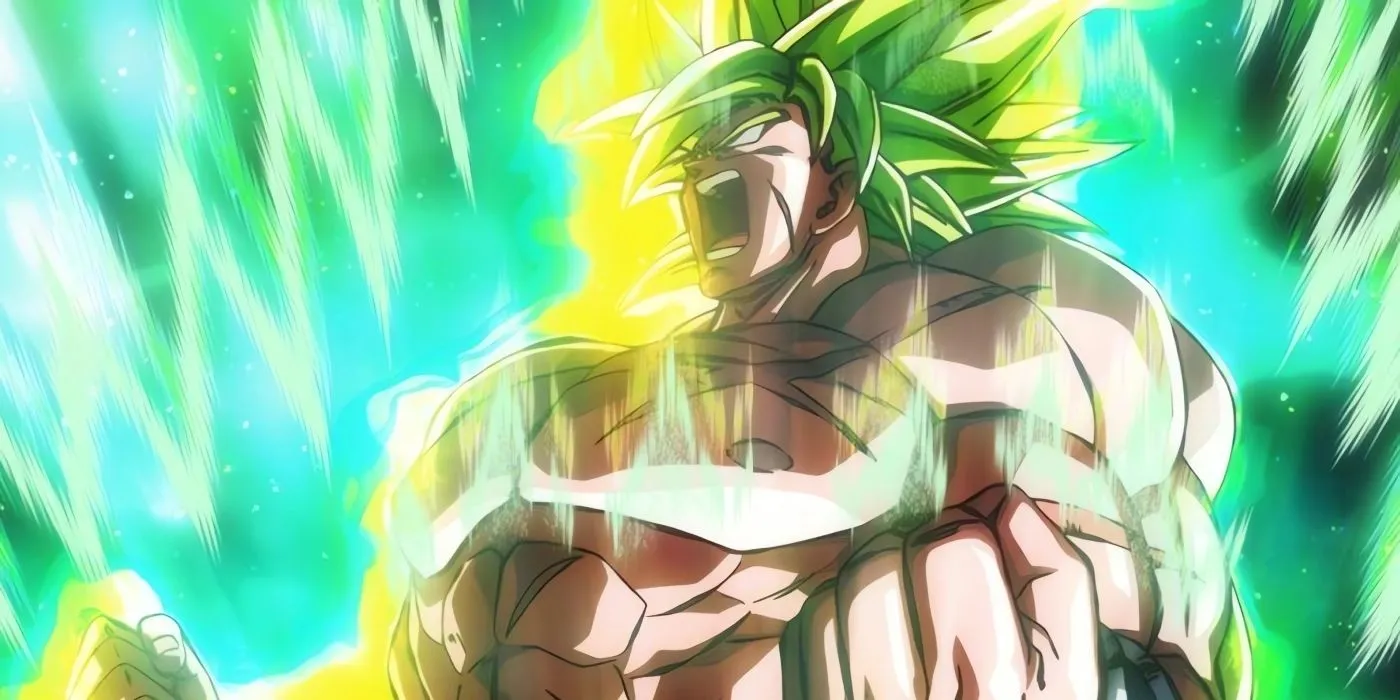 Broly en forma de Super Saiyan