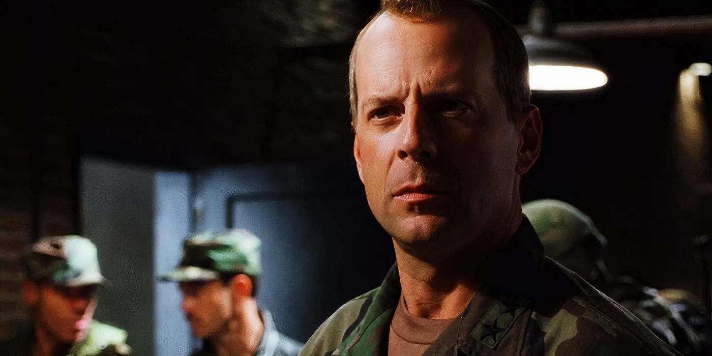 Bruce Willis w filmie „Oblężenie”