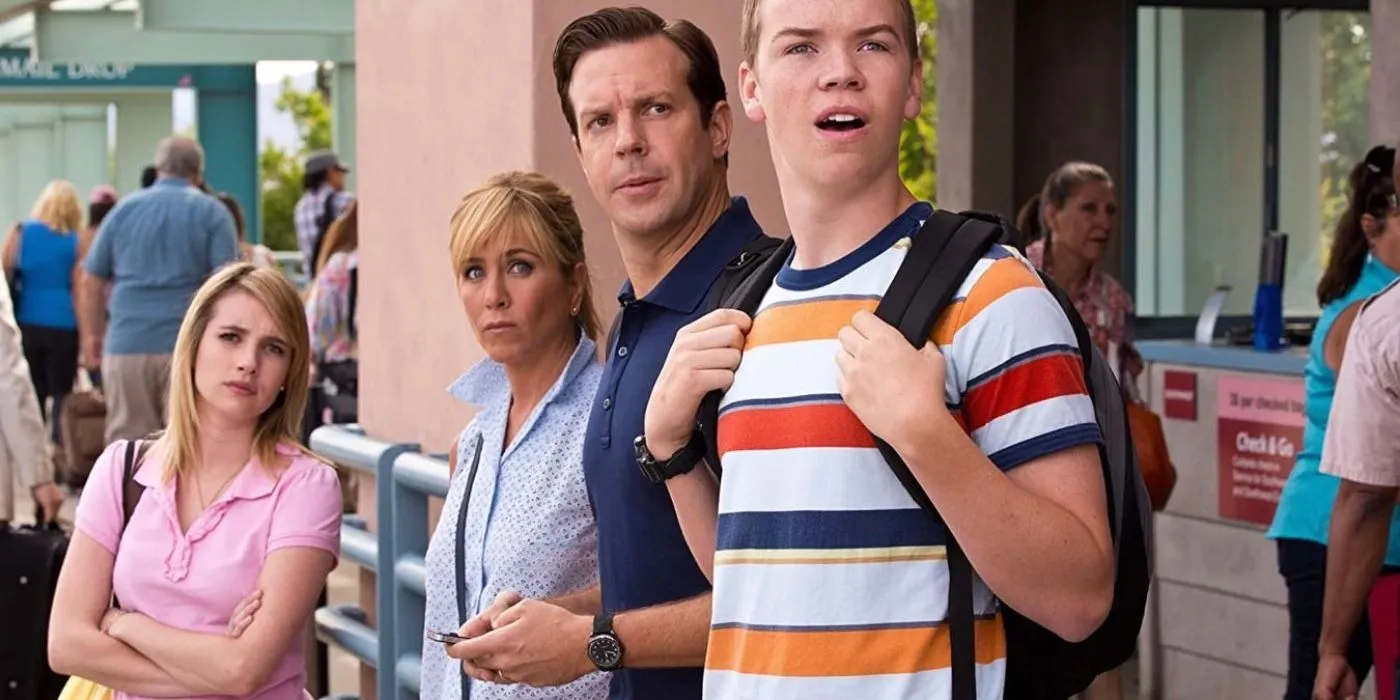 Casey, Rose, David und Kenny in Wir sind die Millers