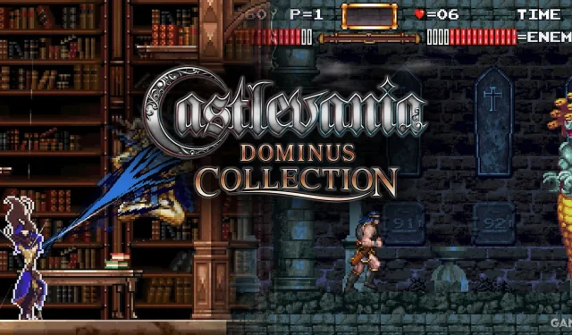 Razones para empezar a jugar a Castlevania Dominus Collection ahora mismo