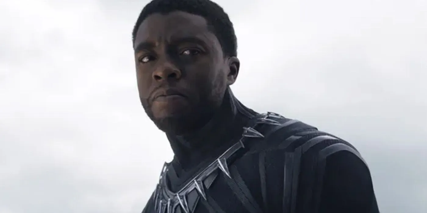 Chadwick Boseman als T'Challa in „Captain America: Civil War“