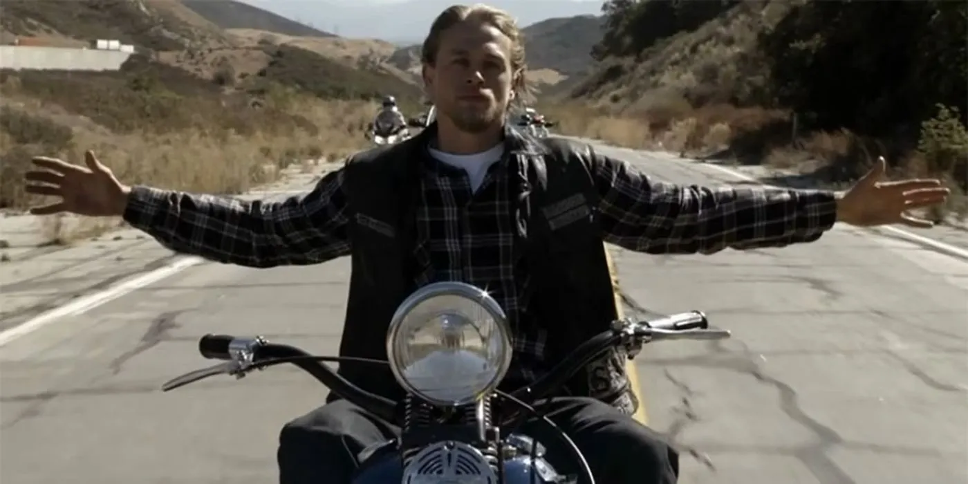 Jax Teller in a death scene