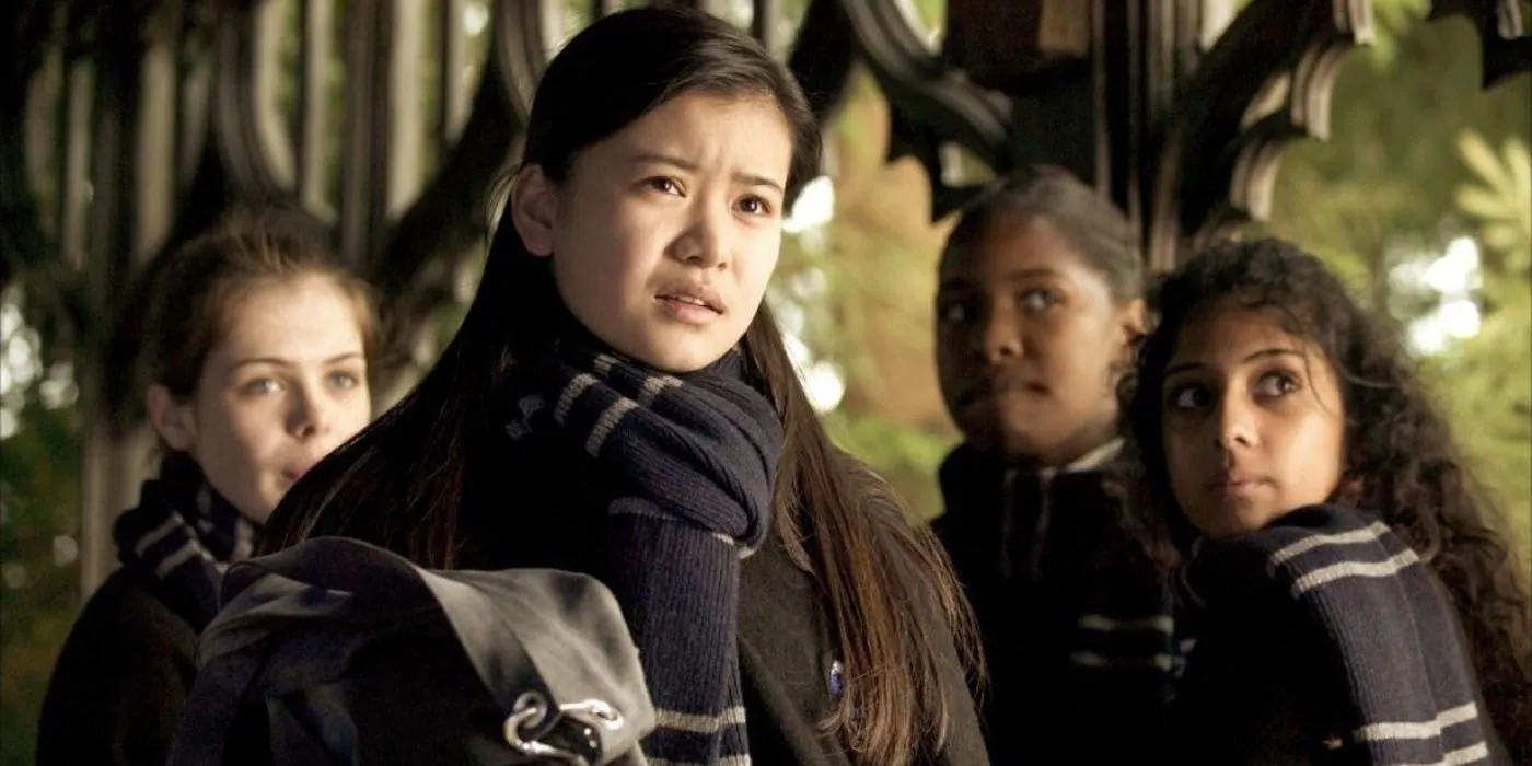 Cho Chang and Ravenclaw students from Harry Potter.