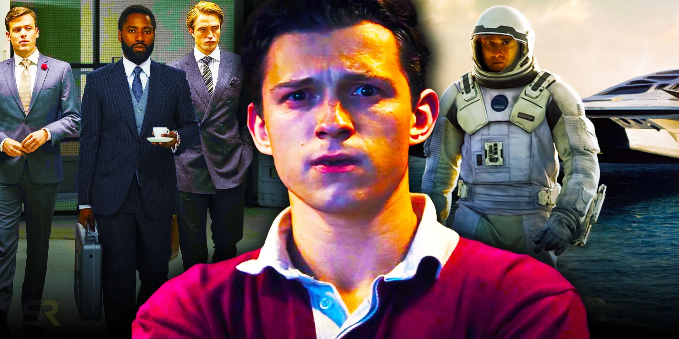 Tom Holland et les images liées aux films de Nolan