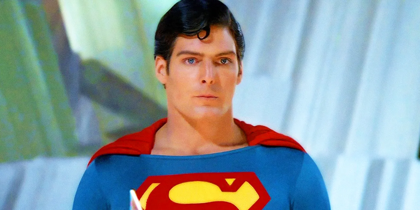 Christopher Reeve nella Fortezza della Solitudine in Superman II