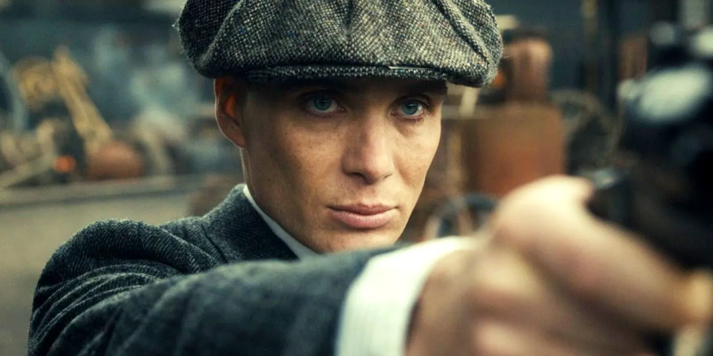 Cillian Murphy con pistola