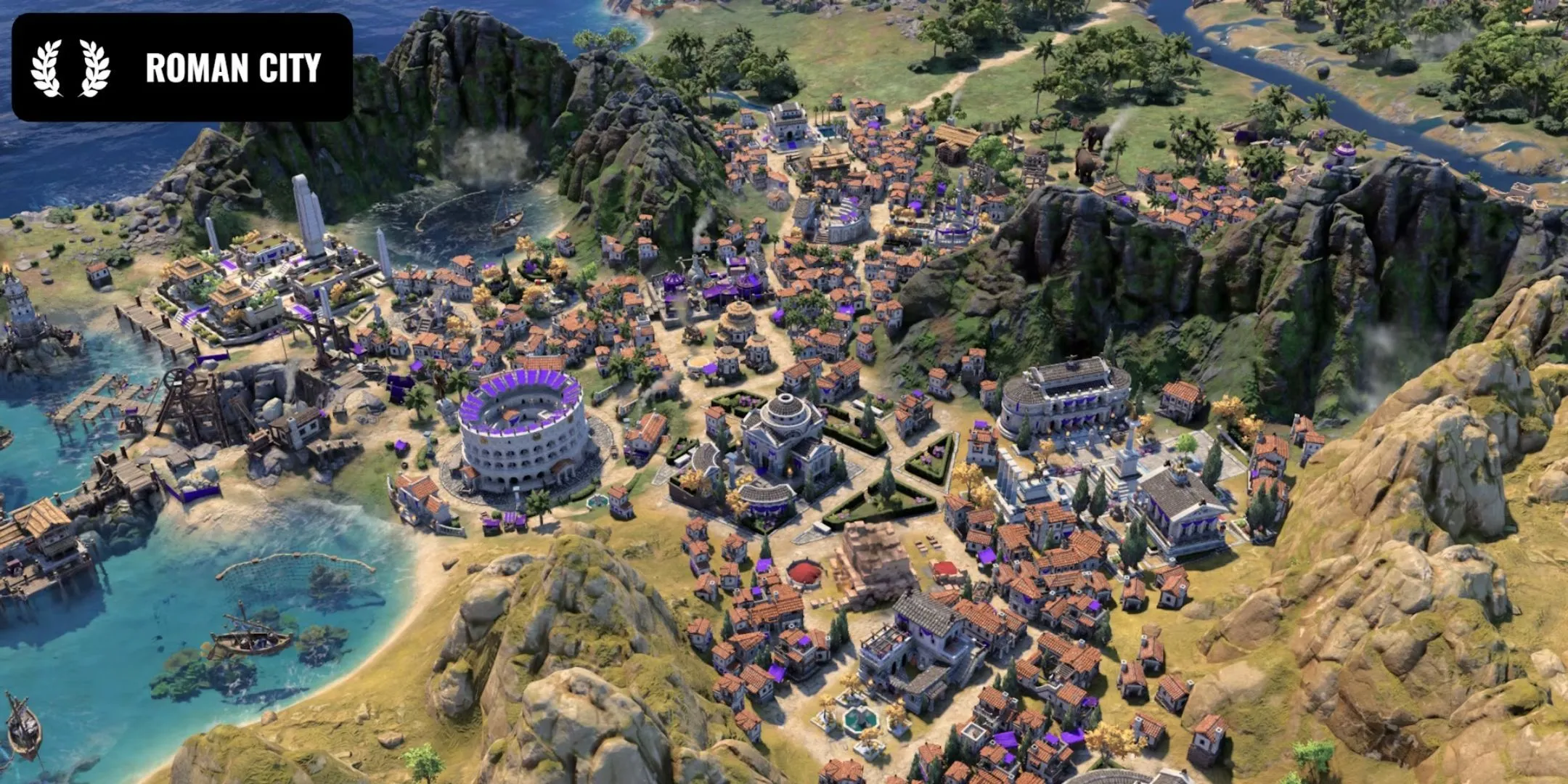 Cité romaine dans Civilization 7