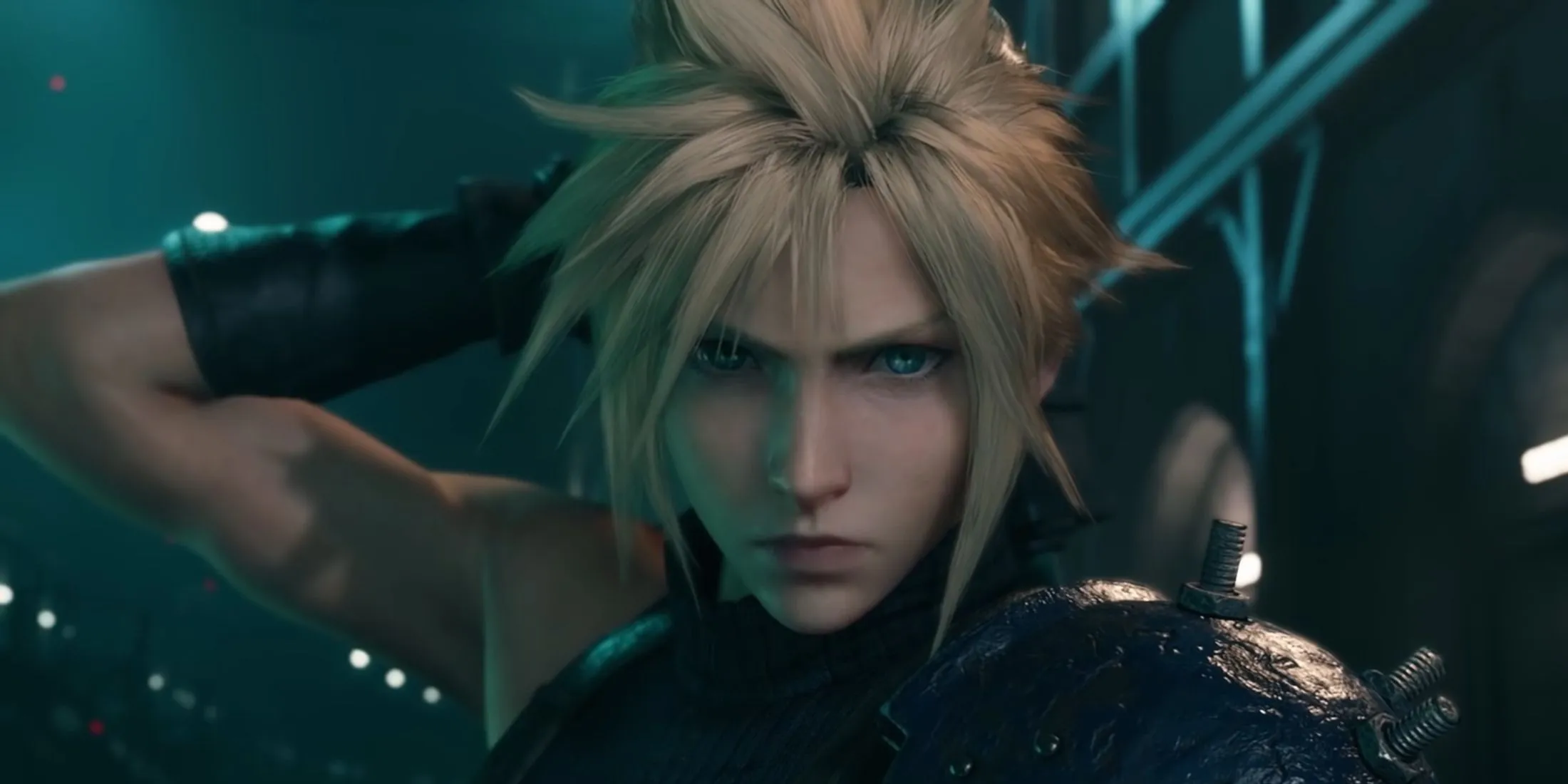 Cloud z Final Fantasy 7 Remake