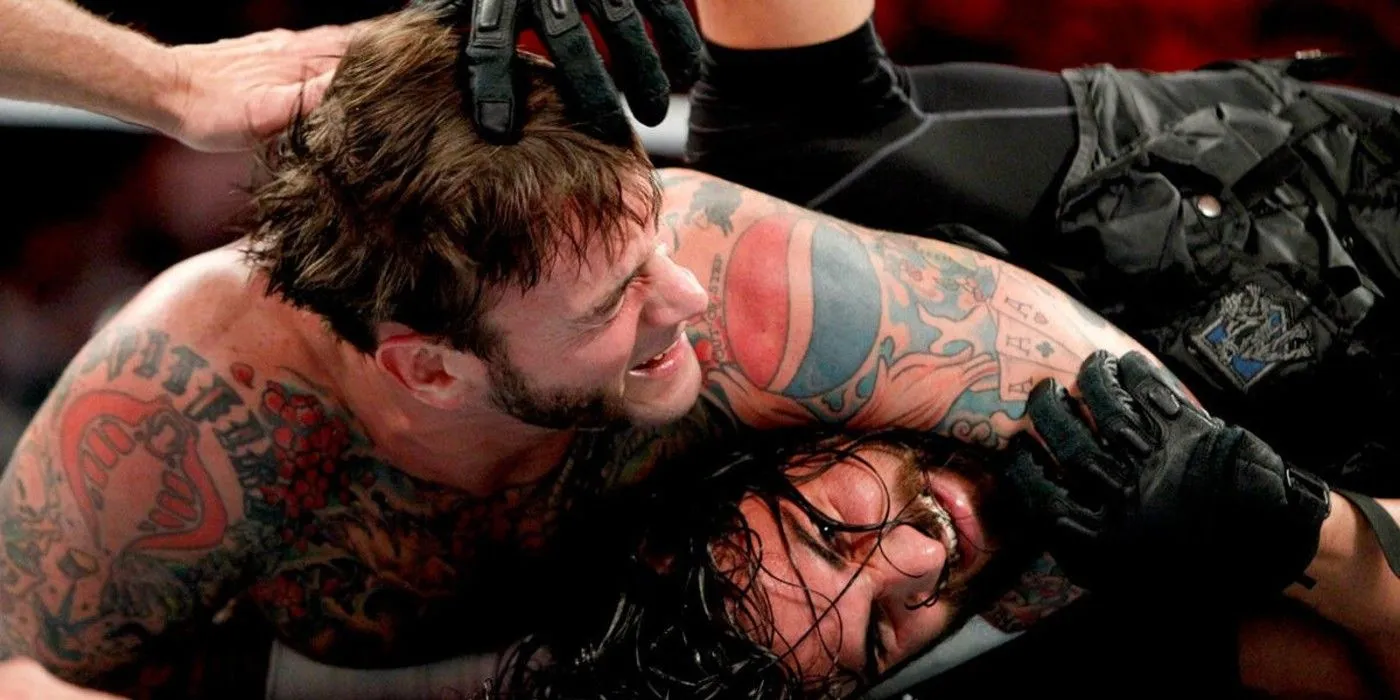 CM Punk 在 WWE Monday Night Raw 上將 Seth Rollins 置於臥舖狀態