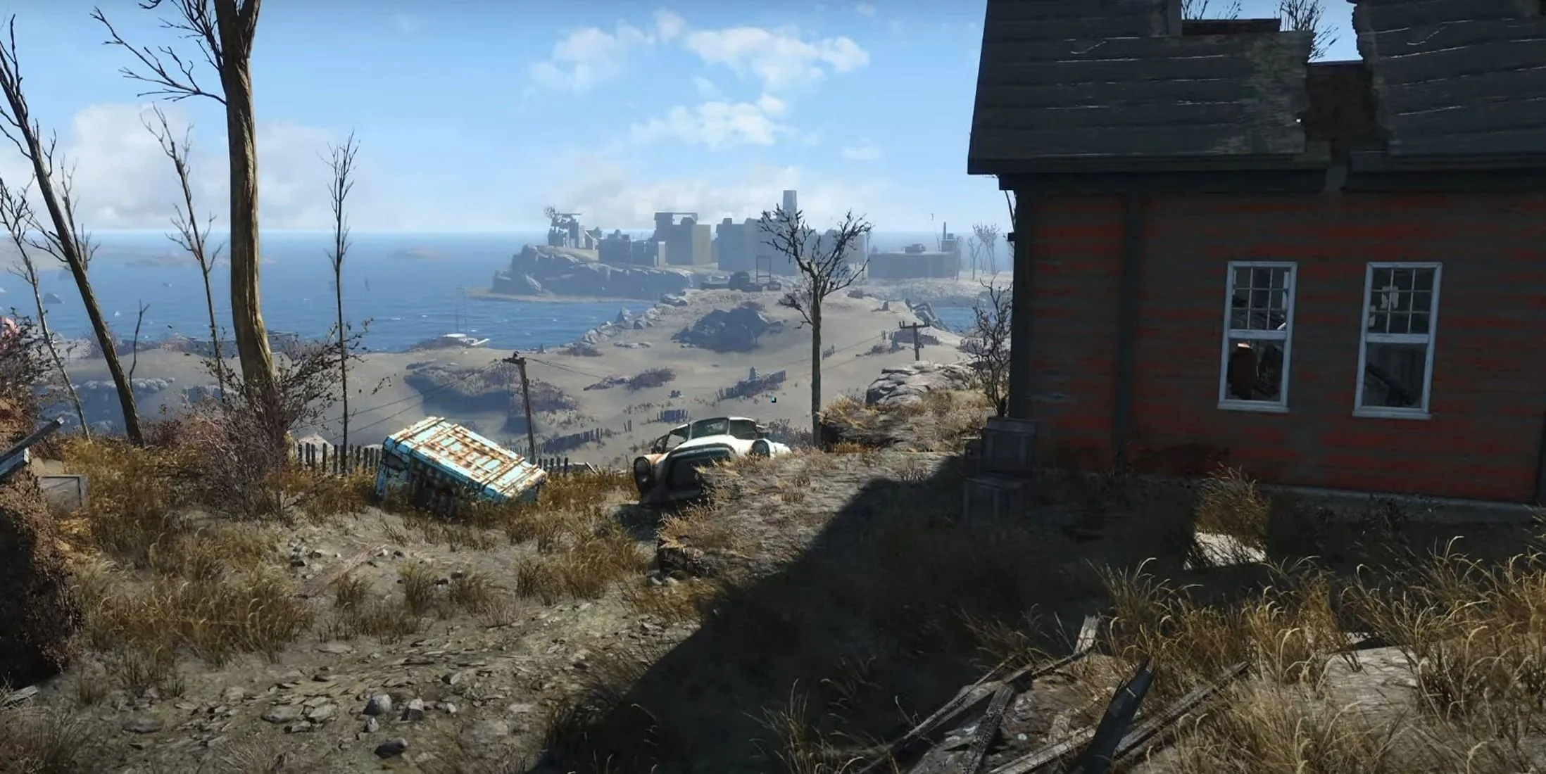 Cabaña costera en Fallout 4