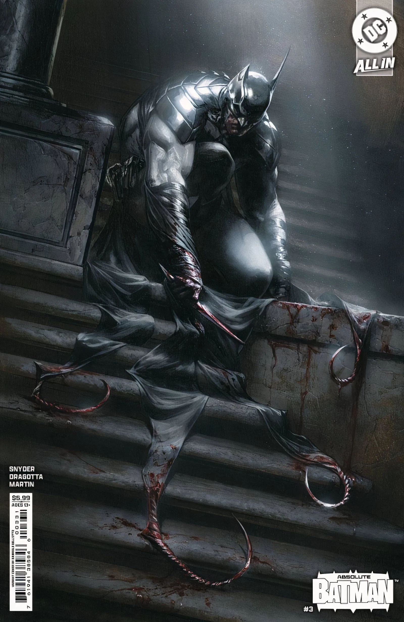 Cover C Gabriele Dell'Otto Kartonvariante Absolute Batman #3