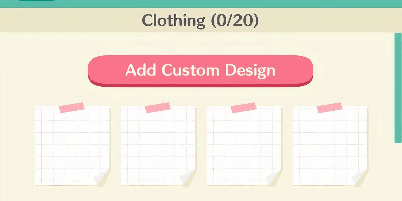 Diseños personalizados en ropa en Pocket Camp Complete