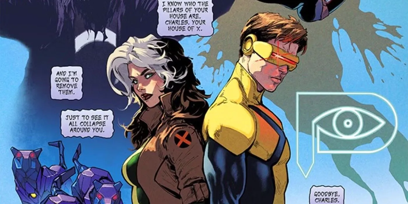 Cyclops and Rogue featuring in the X-Men franchise