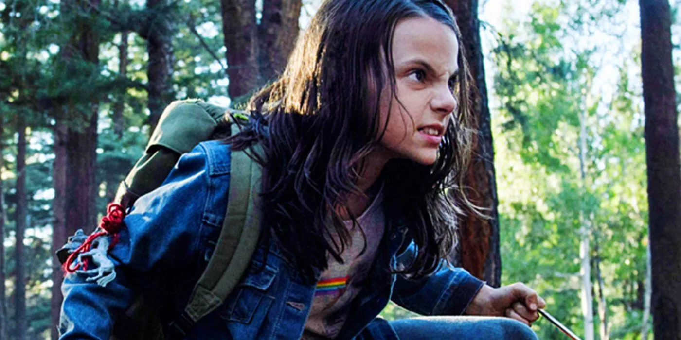 Dafne Keen come X-23 in Logan