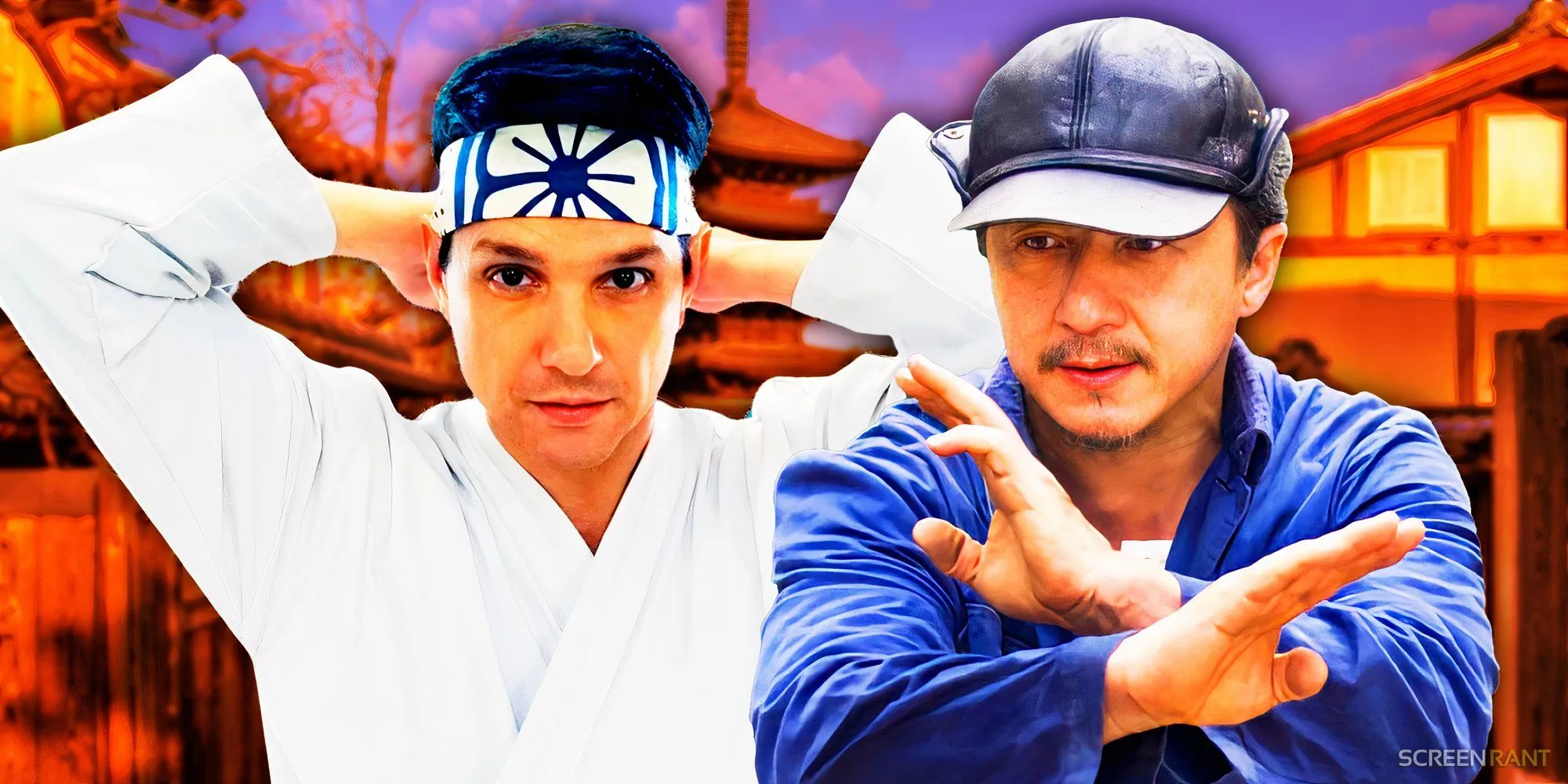 Daniel LaRusso e Mr. Lui