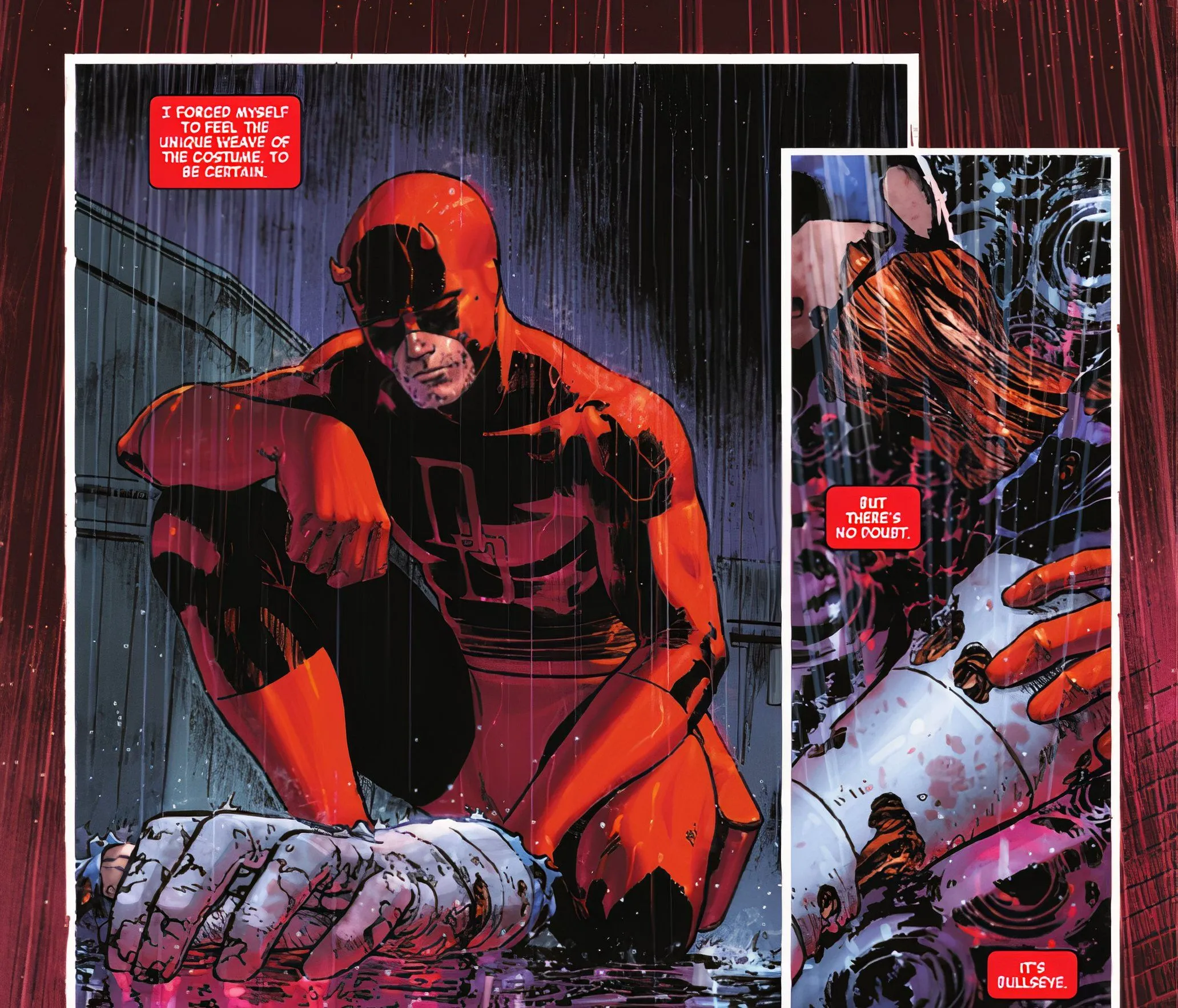 Daredevil conferma che il braccio è la Marvel di Bullseye