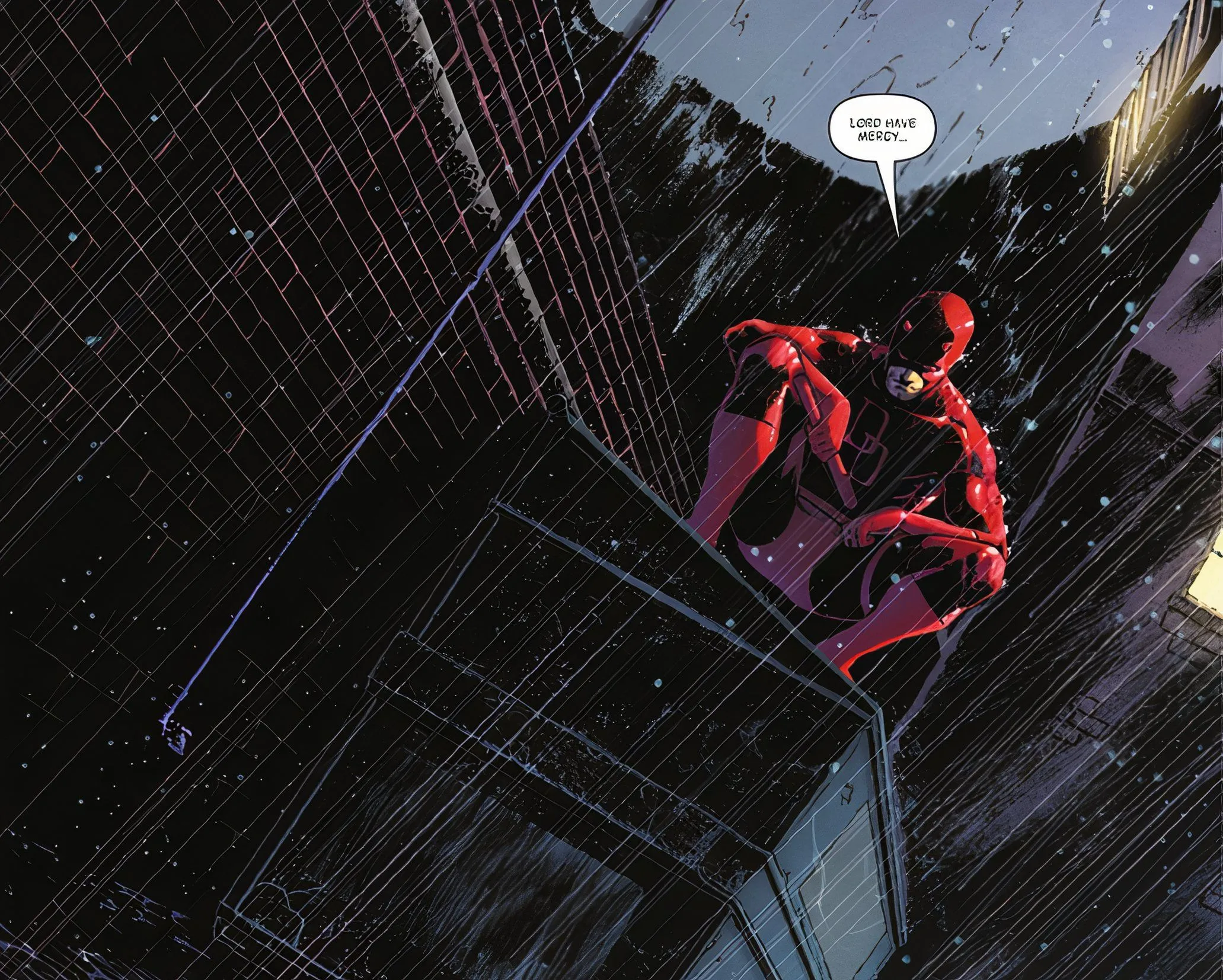 Daredevil guarda qualcosa di sinistro Marvel