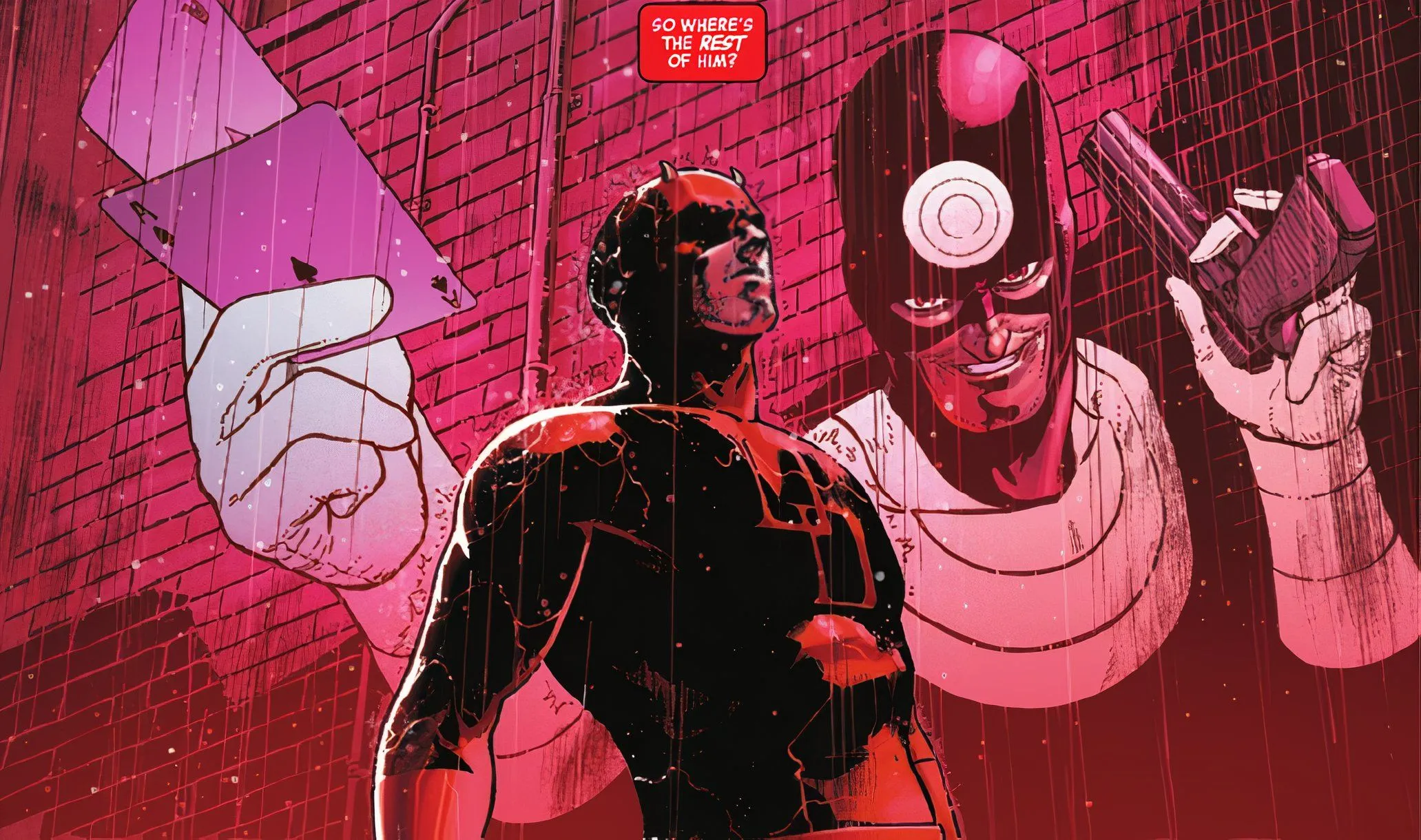 Daredevil si chiede dove sia il bersaglio Marvel