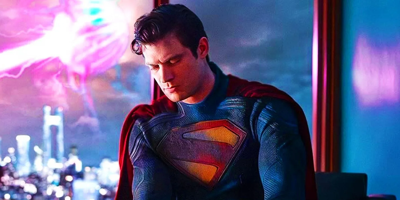 Il nuovo costume di Superman di David Corenswet