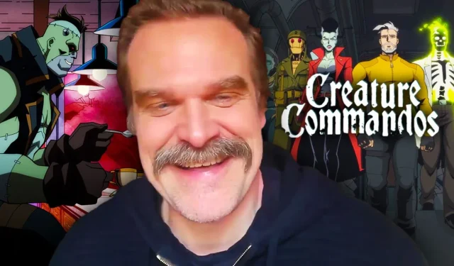 David Harbour Discusses Eric Frankenstein’s Humanity and DCU Future in Creature Commandos Season 1 Interview, Plus Insights on Stranger Things