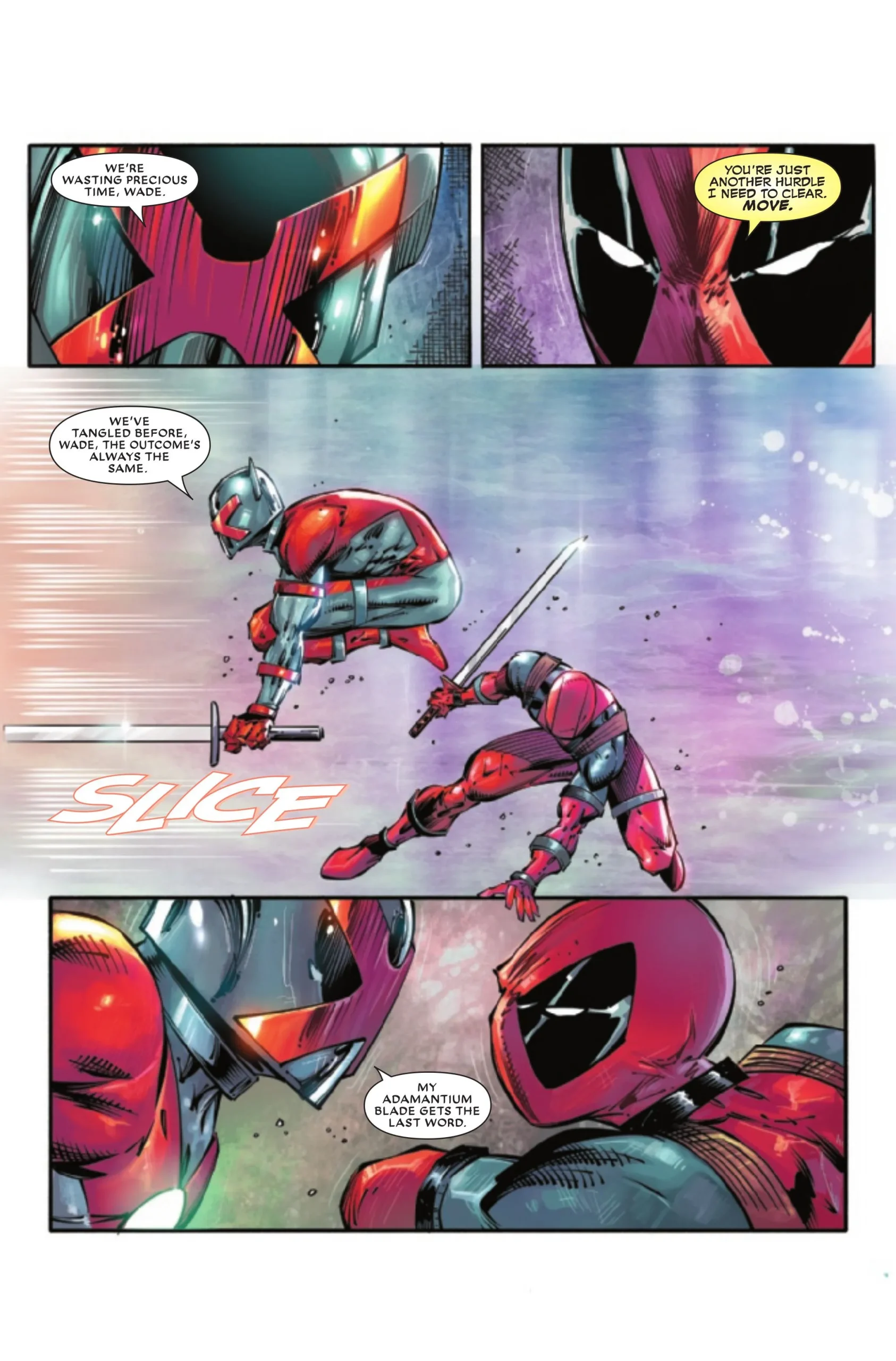 Deadpool croise le fer avec le Major X