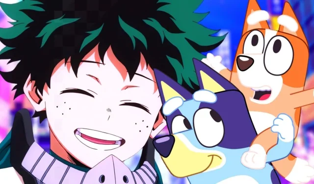 My Hero Academia supera Bluey come serie TV leader in America per il 2024