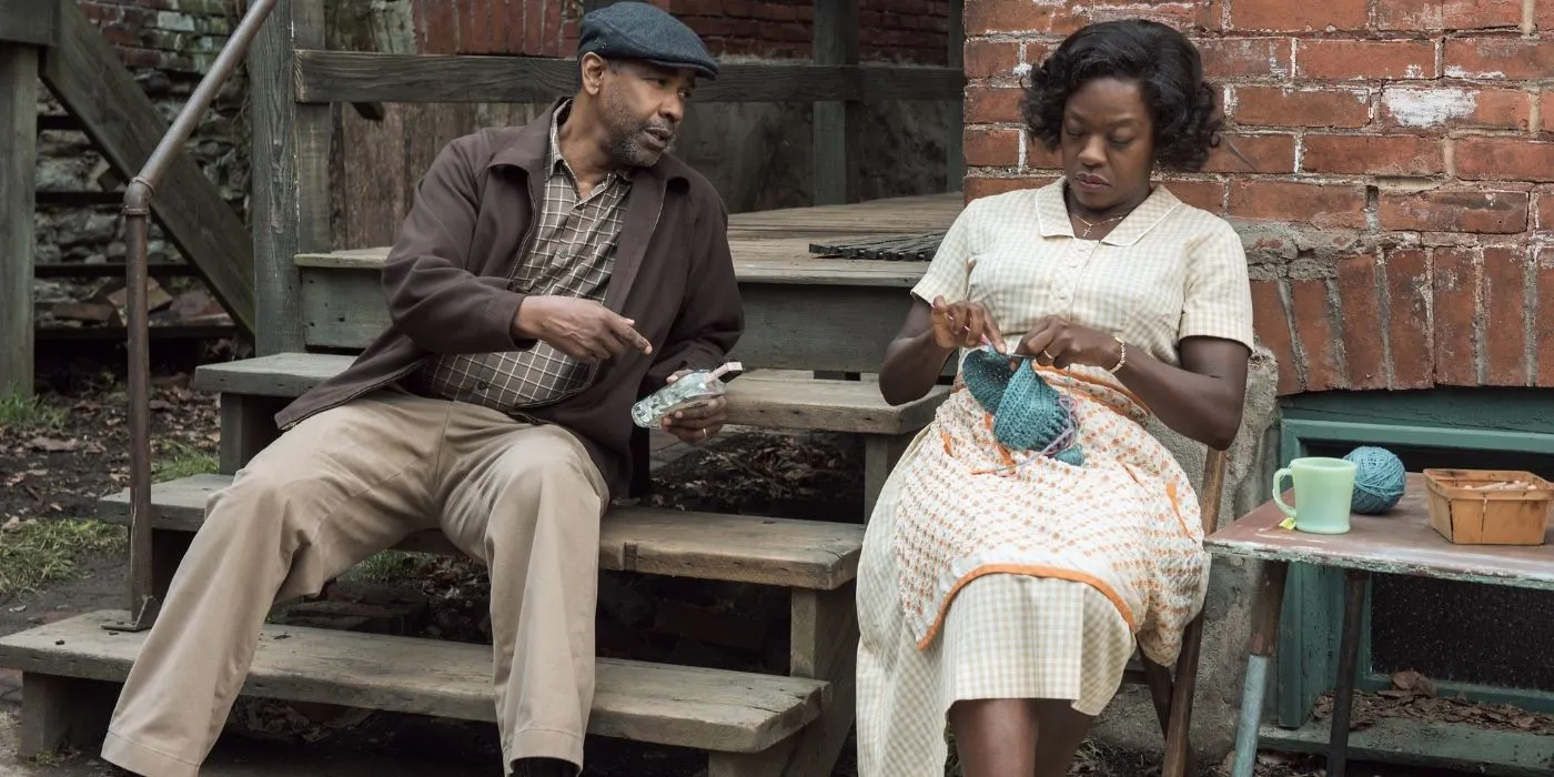 Denzel Washington et Viola Davis dans Fences