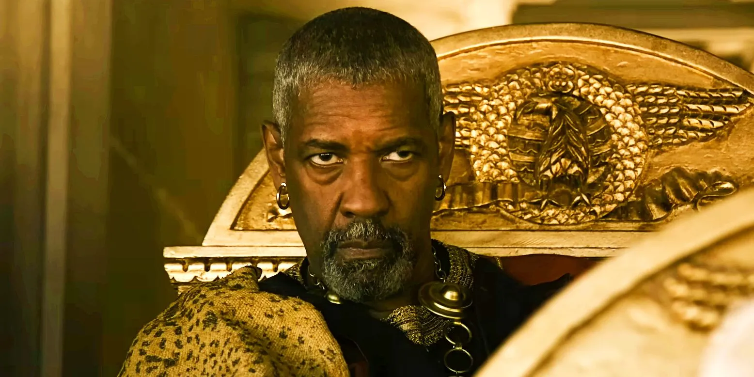 Denzel Washington dans Gladiator II