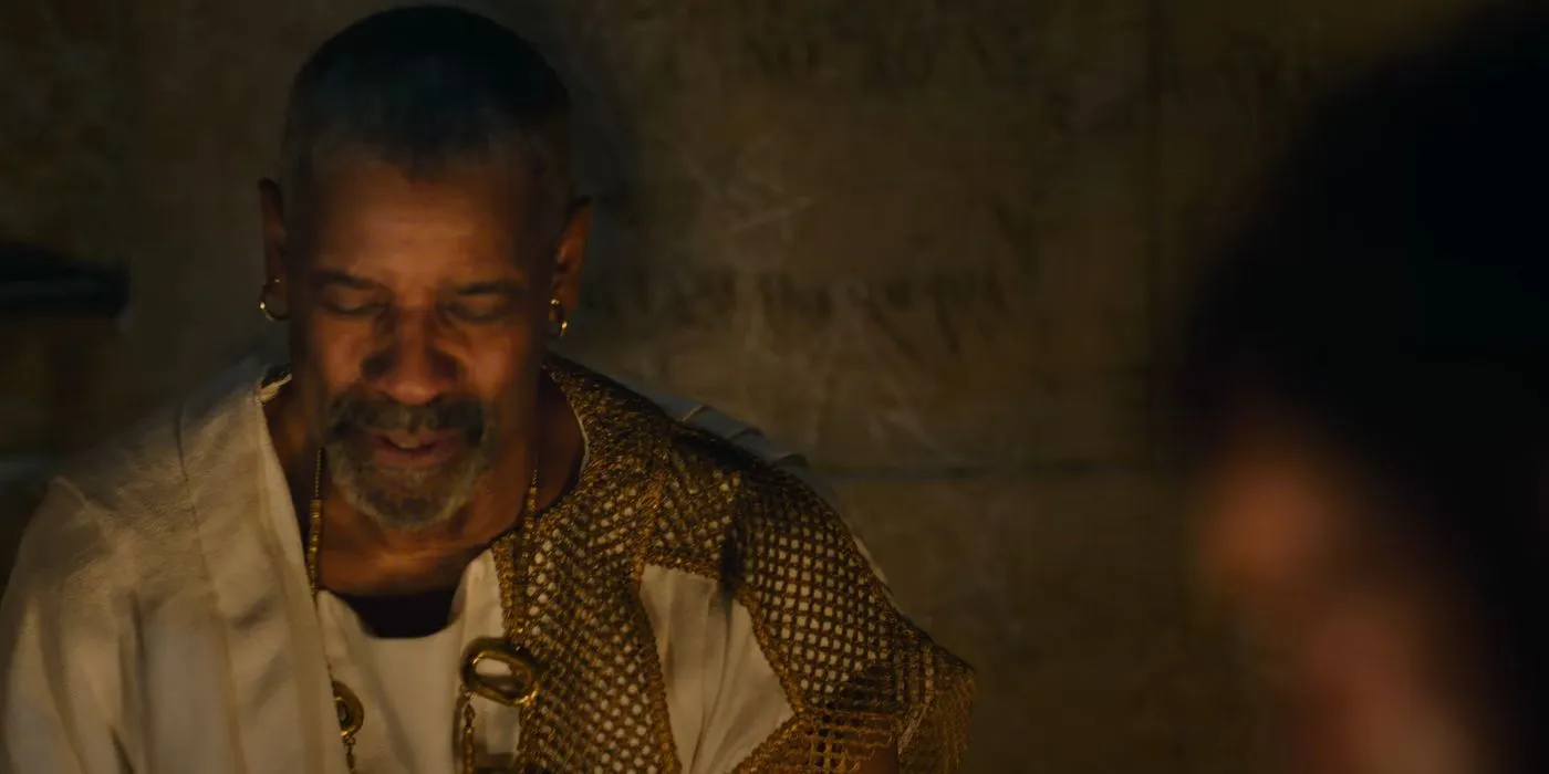 Denzel Washington in Gladiator II