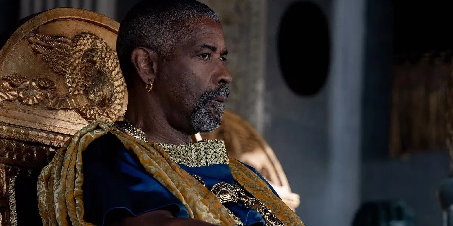 Denzel Washington in Gladiator II