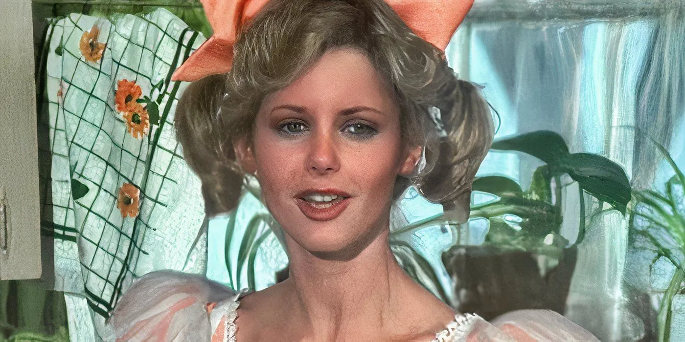 Dianne Kay habillée avec des nœuds dans les cheveux dans Eight Is Enough