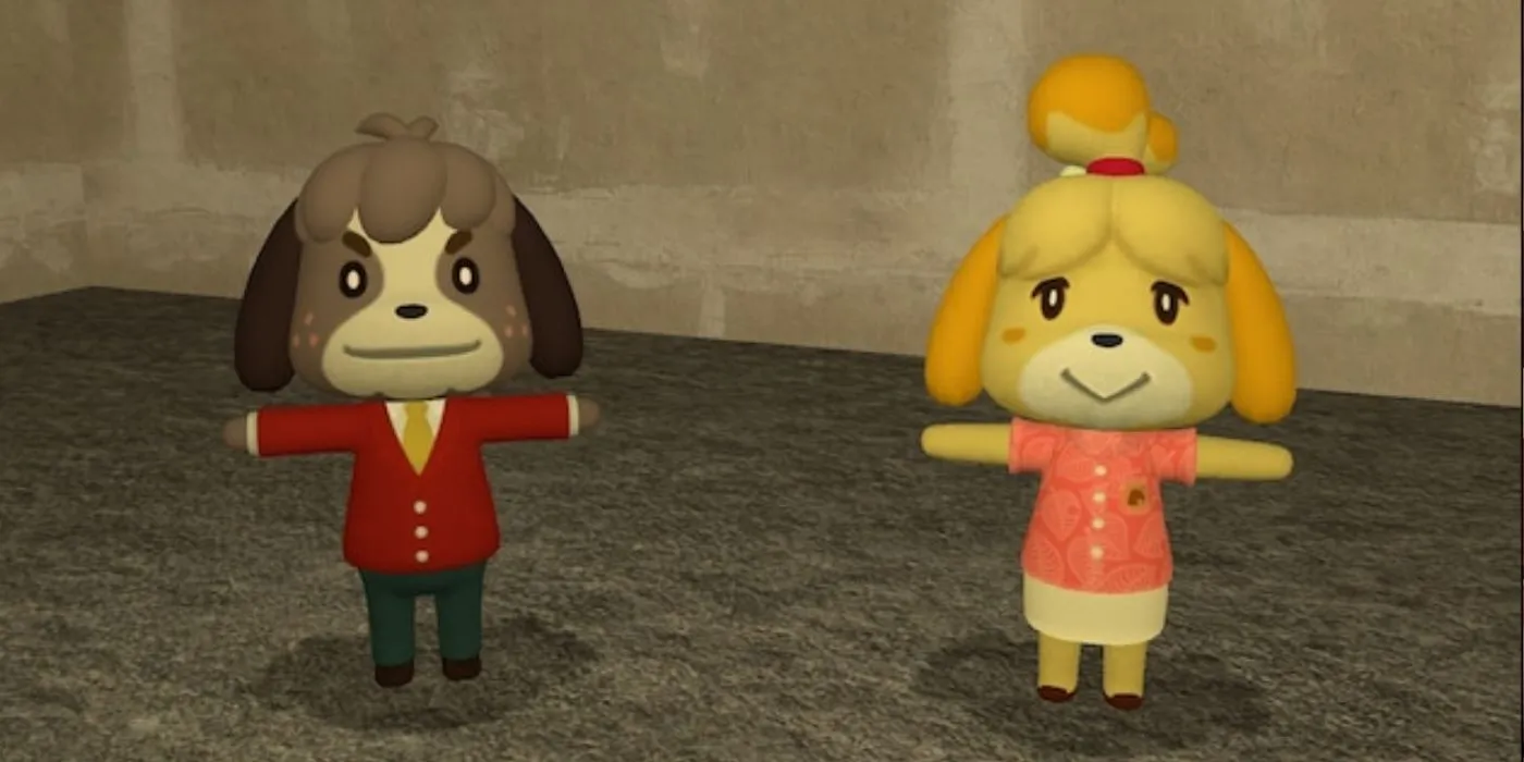 Digby in Animal Crossing