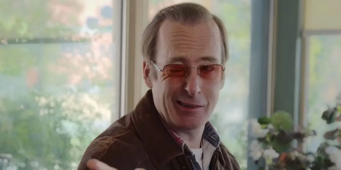 Bob Odenkirk ammicca in Penso che dovresti andartene