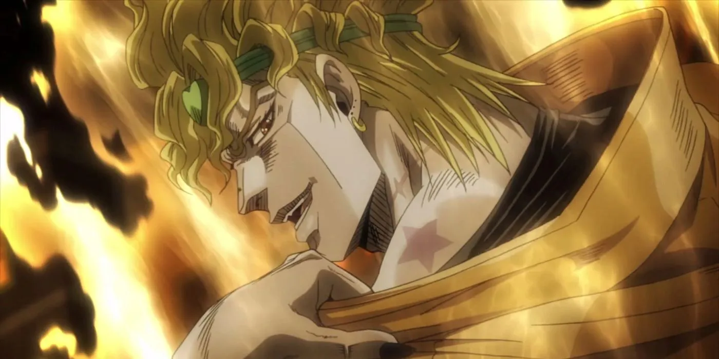 Dio Brando con il marchio Joestar