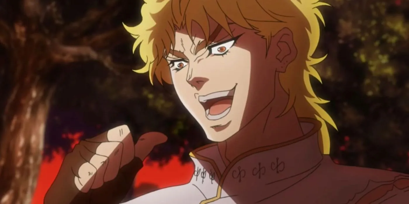 Dio Brando from JoJo's Bizarre Adventure