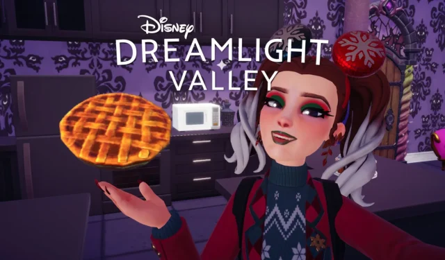 Przewodnik po tworzeniu złotego ciasta jabłkowego w Disney Dreamlight Valley