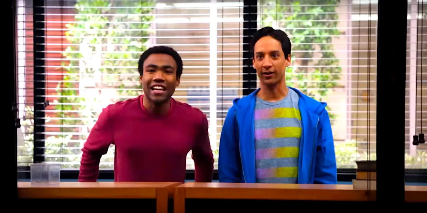 Donald Glover e Danny Pudi em Comunidade